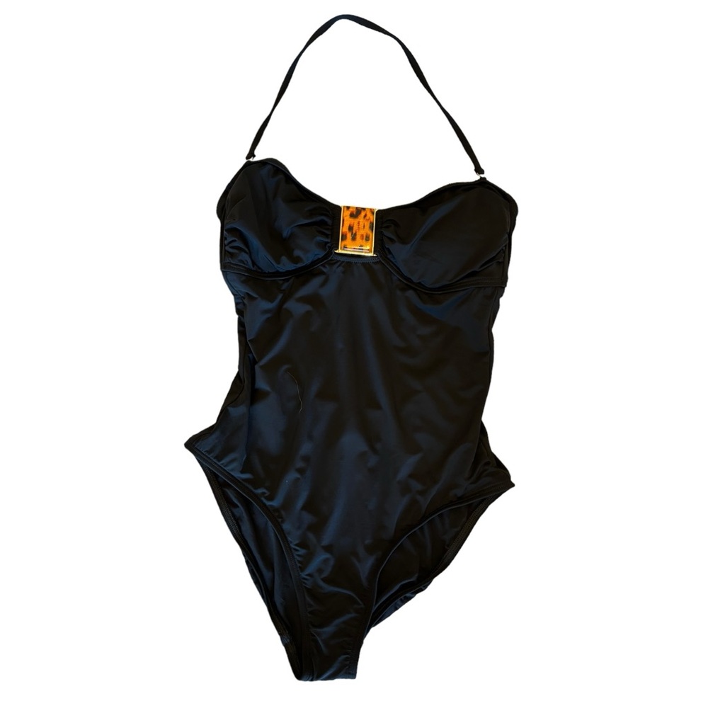 Vix Paula Hermanny One Piece Bandeau Swimsuit New